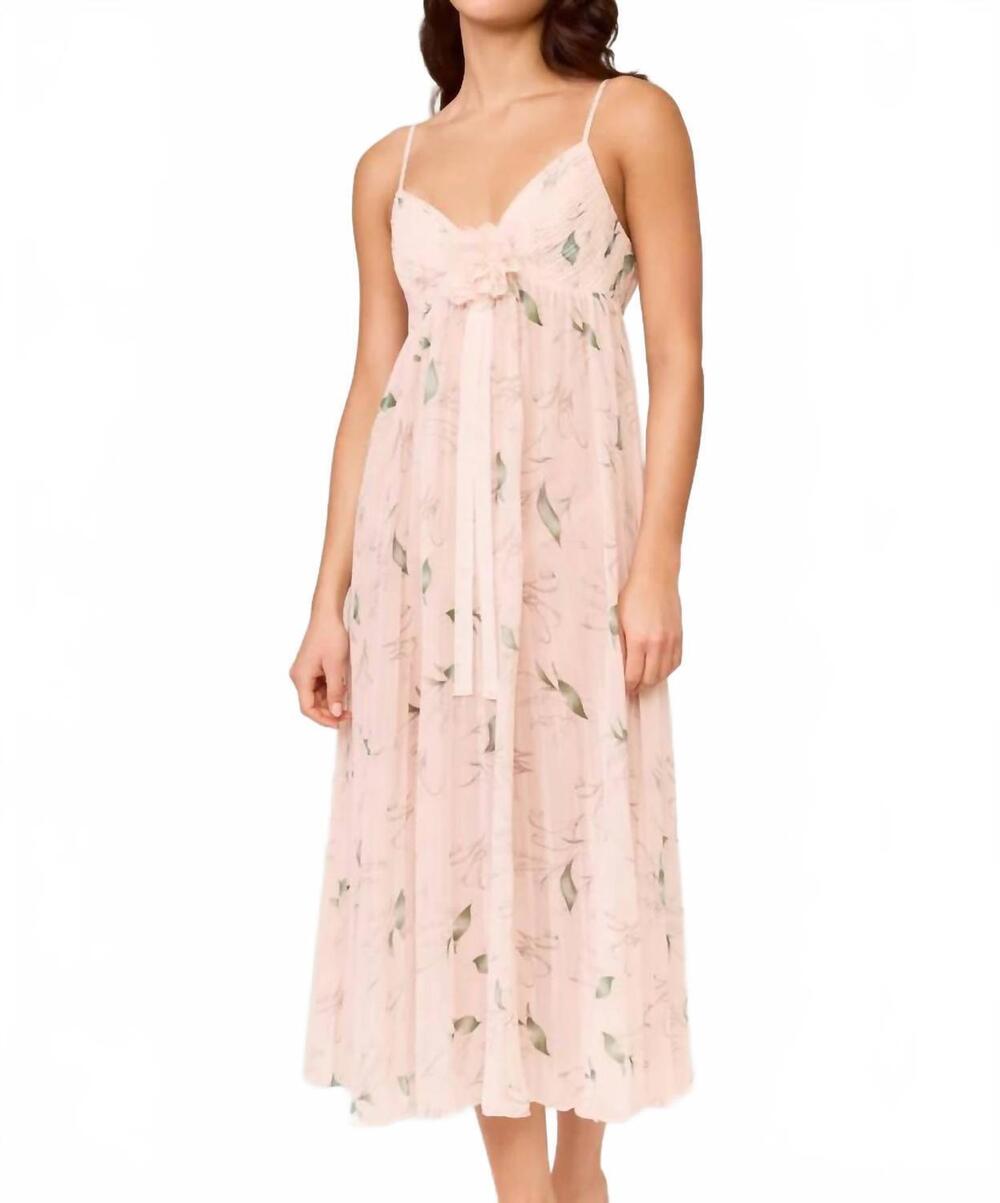 NEW RYA COLLECTION breeze gown set in blush whitebell